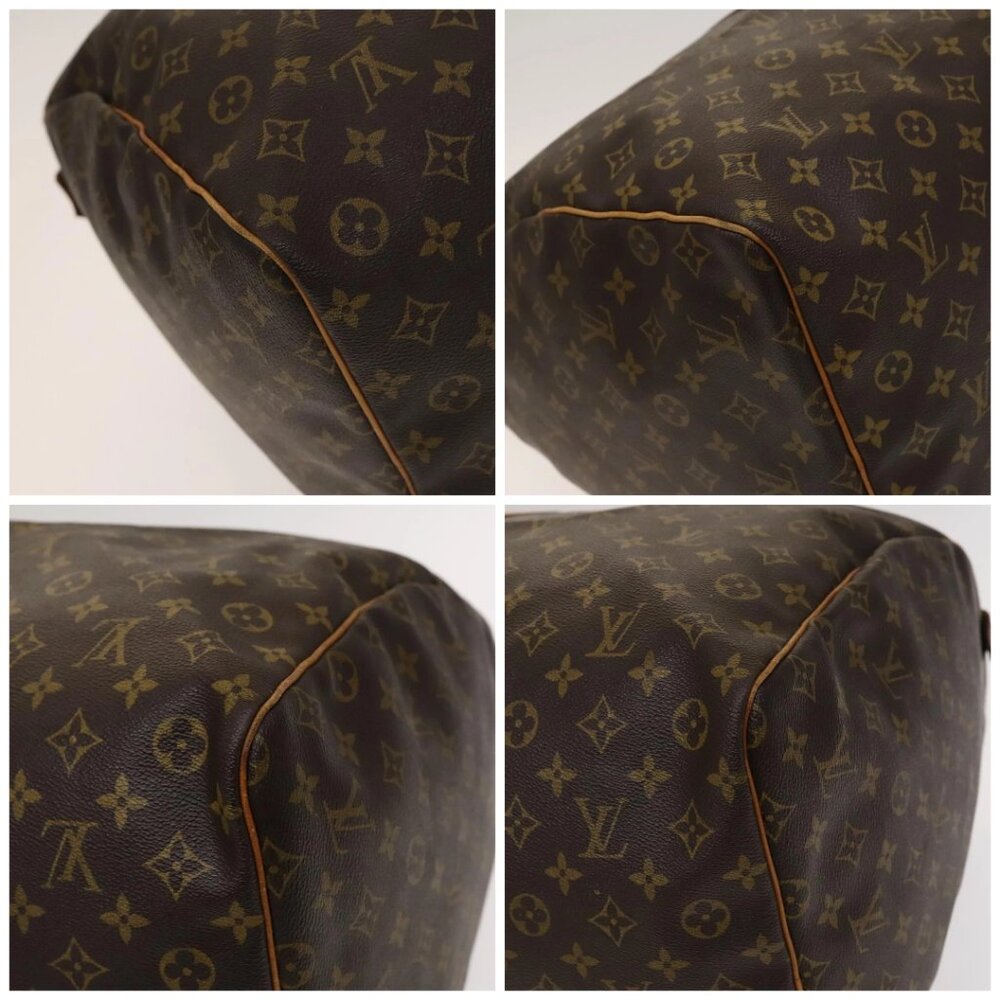 LOUIS VUITTON Monogram Keepall 60 Boston Bag M41422 LV Auth 117757 - Picture 14 of 16